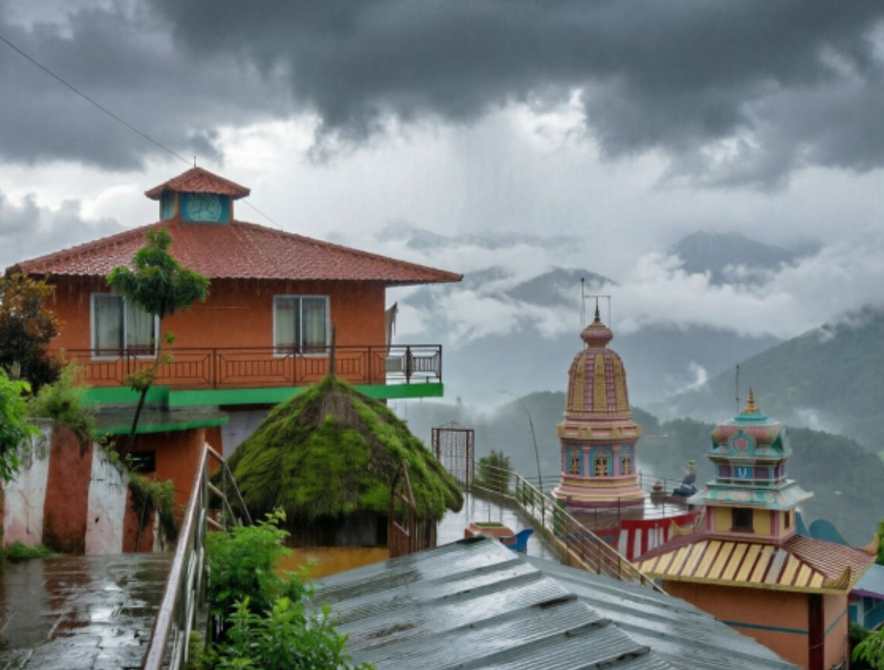 Panchakot temple Baglung